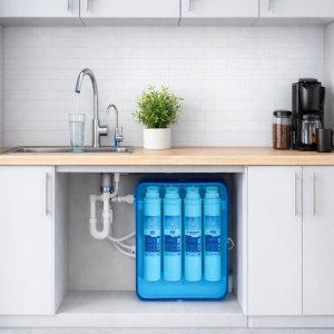 Σύστημα Φίλτρων Νερού 4 Σταδίων Ultra Filtration (UF) κάτω πάγκου Quick Type - Waterstar Deluxe - WST-350A