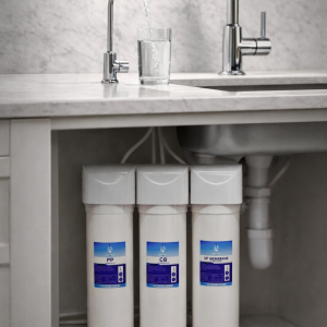 Σύστημα Φιλτραρίσματος Deluxe Σύνθετο 3 σε 1 PP+CB+UF Κάτω Πάγκου (turn-key) – Waterstar - WST-660A