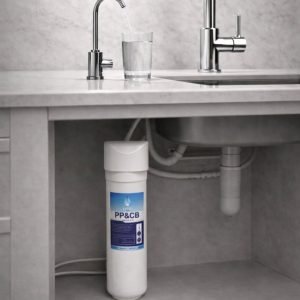 Σύστημα Φιλτραρίσματος Deluxe Σύνθετο Μονό PP+CB Κάτω Πάγκου (turn-key) – Waterstar - WST-600A