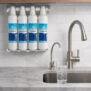 Σύστημα φίλτρων νερού κάτω πάγκου με Σετ υδρογόνου Quick Type -Waterstar Deluxe - WST-360A