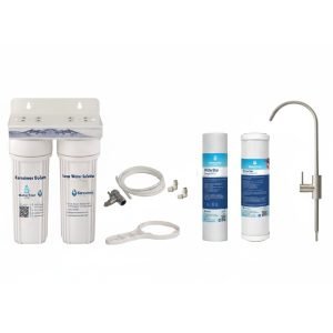 Φίλτρο Διπλό Κάτω Πάγκου με βρυσάκι WaterStar Simple Series