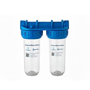 Διπλή φιλτροθήκη strong κεντρικής παροχής 10″-1/2″ WaterStar Simple Series